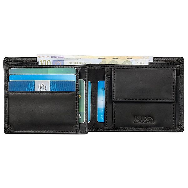 Benthill Geldbörse Herren Echt Leder Geldbeutel mit RFID-Schutz Slim Portem günstig online kaufen