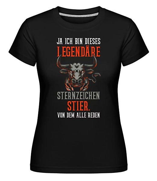Legendäres Sternzeichen Stier · Shirtinator Frauen T-Shirt günstig online kaufen
