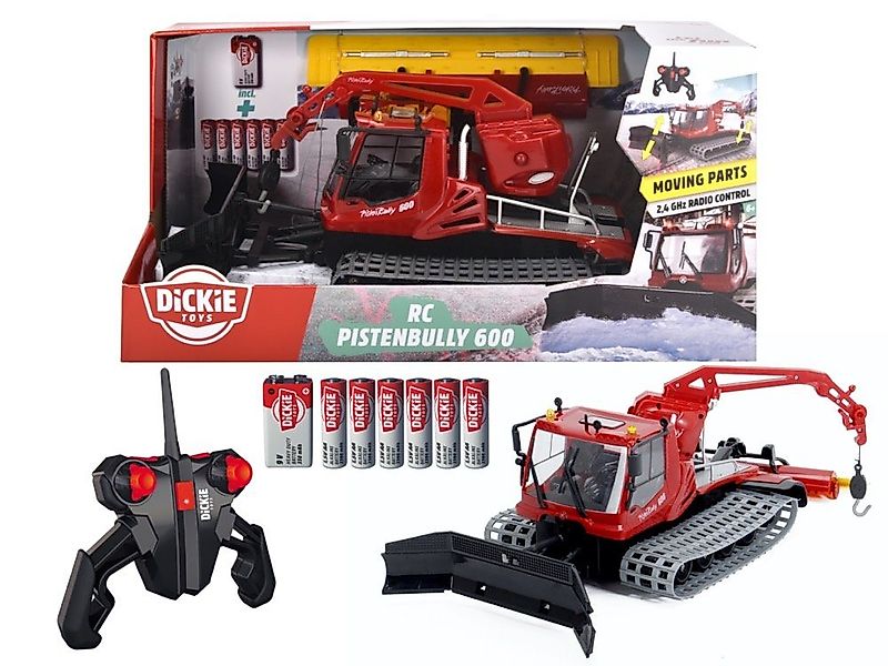 Dickie Toys Spielzeug-Auto Go Crazy RC Pistenbully 600 201108001 günstig online kaufen