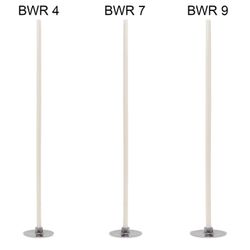 DistrEbution Stumpenkerze Kerzendocht 10 cm gewachst,10/50/100/500 günstig online kaufen