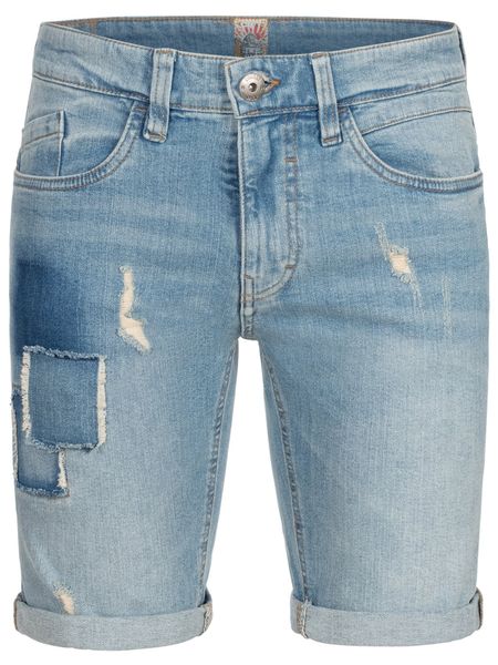 Indicode Jeansshorts Roberts aus elastischer Baumwoll-Qualität günstig online kaufen