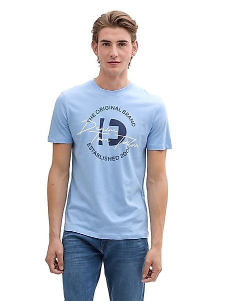 TOM TAILOR Denim T-Shirt mit Frontprint günstig online kaufen