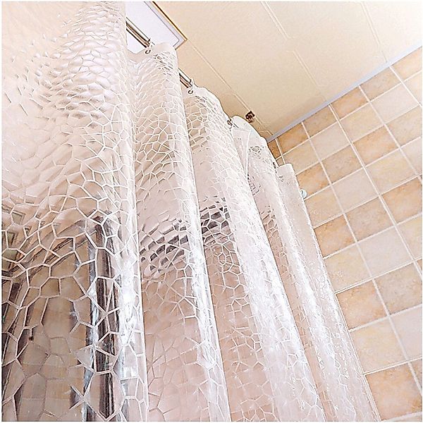 Sunicol Duschvorhang 3D Wasserdicht Badezimmer Duschvorhang, günstig online kaufen
