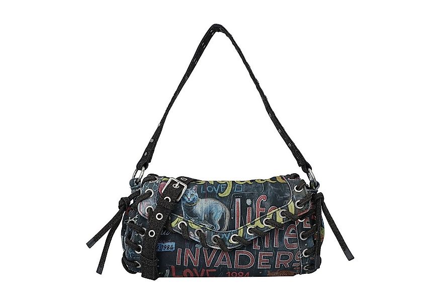 Desigual Schultertasche Pizzicato, Polyurethan günstig online kaufen