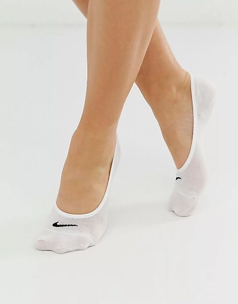 Nike – Everyday Lightweight Footsie – 3er-Pack Socken in Weiß günstig online kaufen