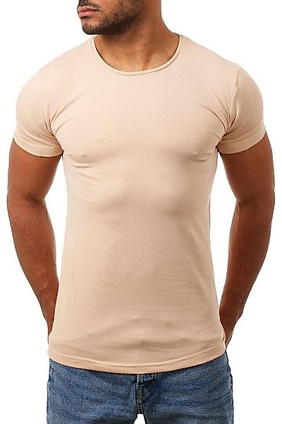 Young & Rich T-Shirt Herren Uni Basic rundhals Ausschnitt Unterziehshirt 17 günstig online kaufen