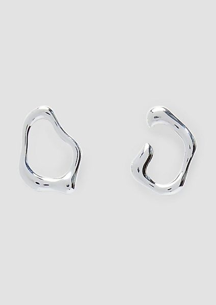 s.Oliver Paar Ohrstecker Mode Ohrringe, Ohrstecker in asymmetrischem Design günstig online kaufen