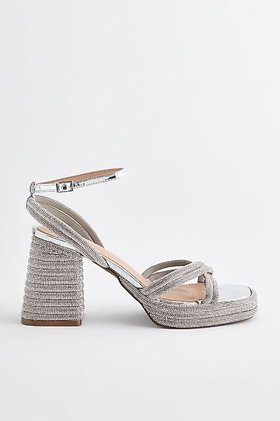 Next Forever Comfort® Plateau-Sandaletten mit Schmuck günstig online kaufen