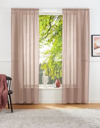 LeGer Home by Lena Gercke Vorhang "Lanea" Stangendurchzug 1 Stk. tlg. Leine günstig online kaufen