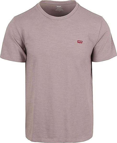 Levi's T-shirt Original Slub Purple - Größe M günstig online kaufen