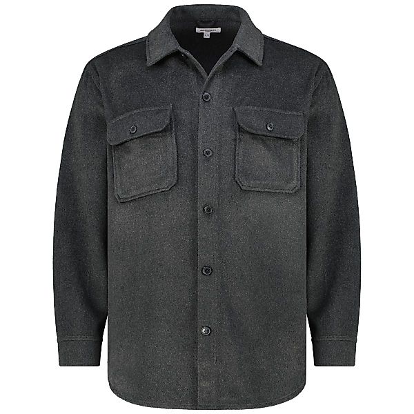 Jack&Jones Hemdjacke Farbe schwarz Größe: 4XL günstig online kaufen