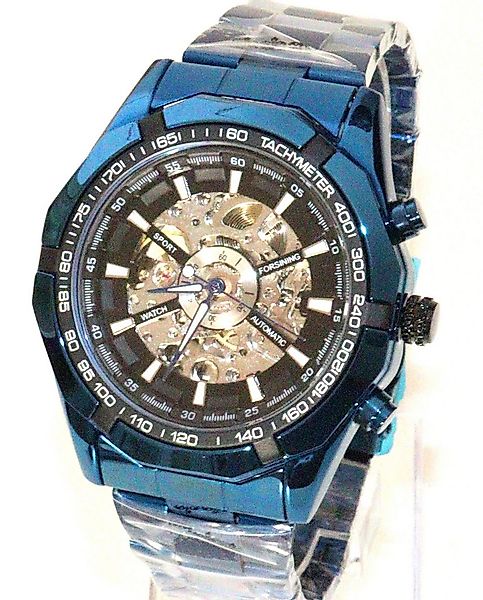 Rötting Design Automatikuhr Herrenuhr Automatikuhr Marke Forsining schwarze günstig online kaufen