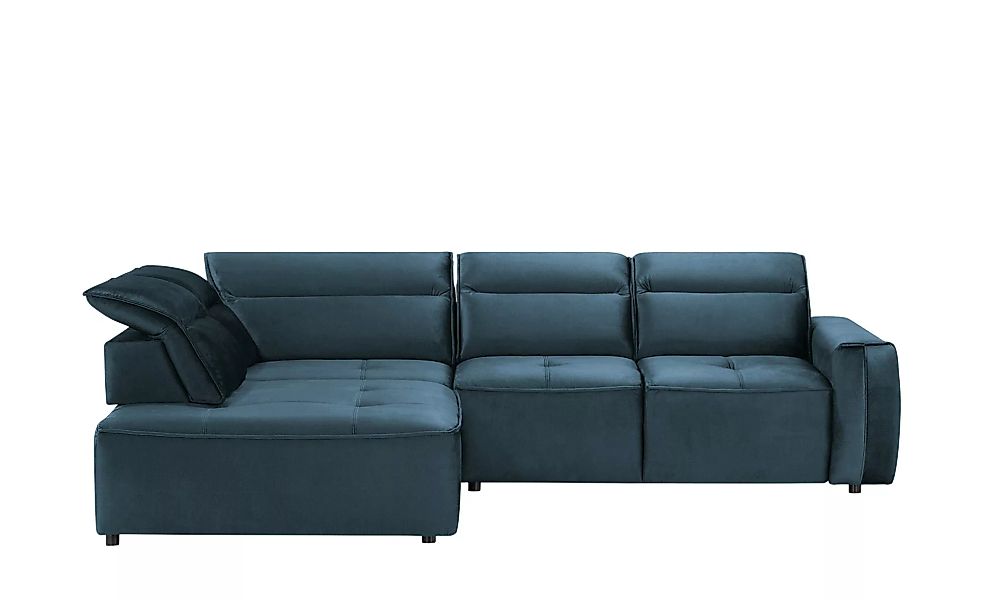 switch Ecksofa  Colombo - blau - 81 cm - Polstermöbel > Sofas > Ecksofas - günstig online kaufen