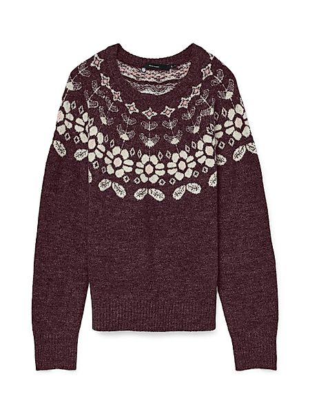 Vero Moda Strickpullover VMSIMONE LS NORDIC günstig online kaufen