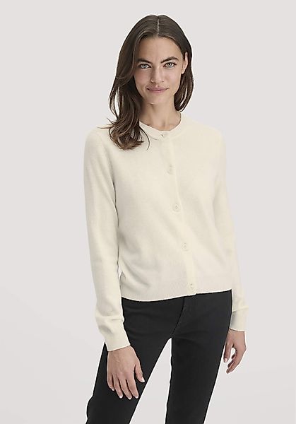Hessnatur Strickjacke Regular aus Schurwolle mit günstig online kaufen