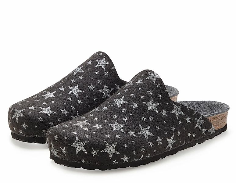 Vivance Hausschuh "Pantolette, Clog, Pantoffel,", aus Filz mit wärmenden Ko günstig online kaufen