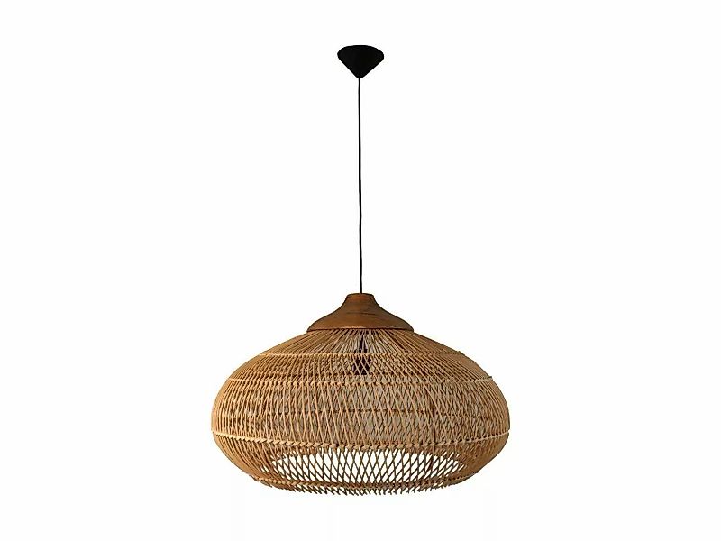 HSM Collection | Hängelampe Malua Rattan günstig online kaufen