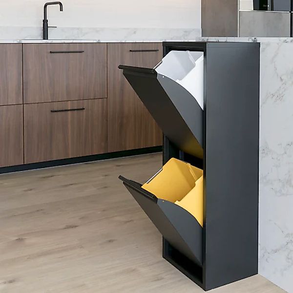 Spinder Design Mülltrennsystem »Gigi«, Metall, Breite 34 cm günstig online kaufen