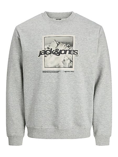 Jack & Jones Kapuzensweatshirt JCOFLARE FRONT PRINT SWEAT CREW NECK günstig online kaufen