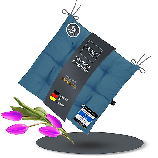 LILENO HOME Stuhlkissen Sitzkissen für Gartenstuhl, günstig online kaufen