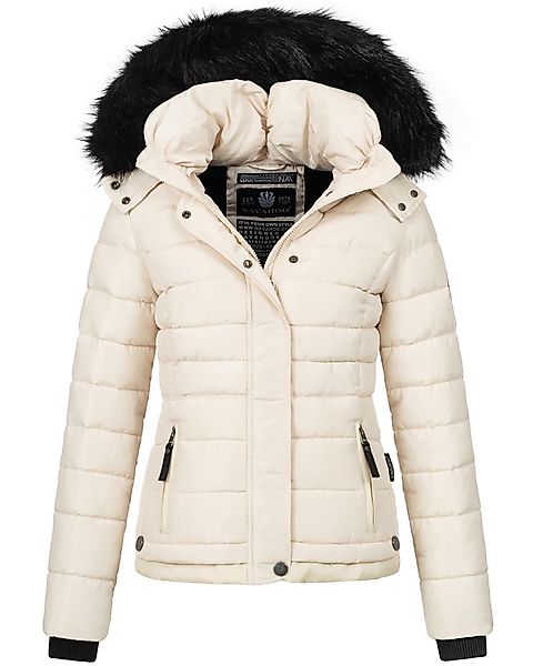 Navahoo Steppjacke "Chloe", hochwertige Winterjacke mit abnehmbarer Kapuze günstig online kaufen