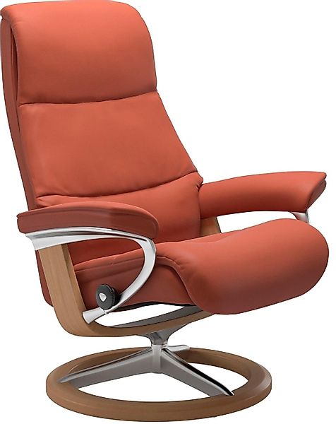 Stressless "View" mit Signature Base, Größe L,Gestell Eiche günstig online kaufen