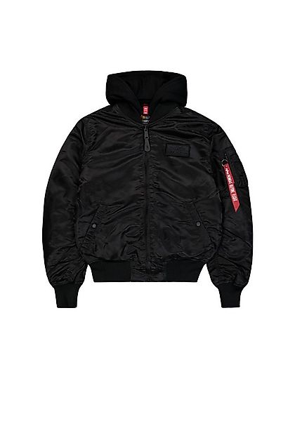 Alpha Industries Bomberjacke MA-1 Zip Hood Backprint günstig online kaufen