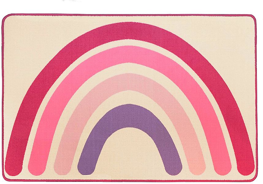Primaflor-Ideen in Textil Kinderteppich »RAINBOW«, rechteckig, 5 mm Höhe, K günstig online kaufen