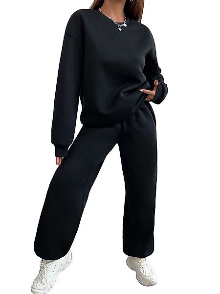 PYL Jogginganzug Damen 2St Wintermode Fleece günstig online kaufen