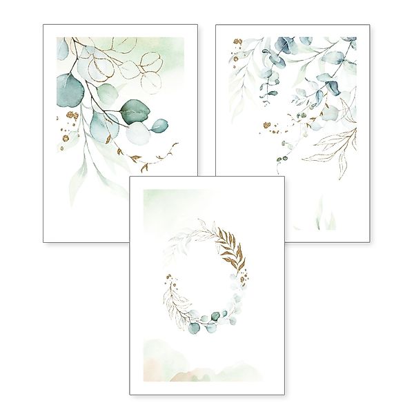 Kreative Feder Poster, Aquarell, Natur, Pflanze, günstig online kaufen