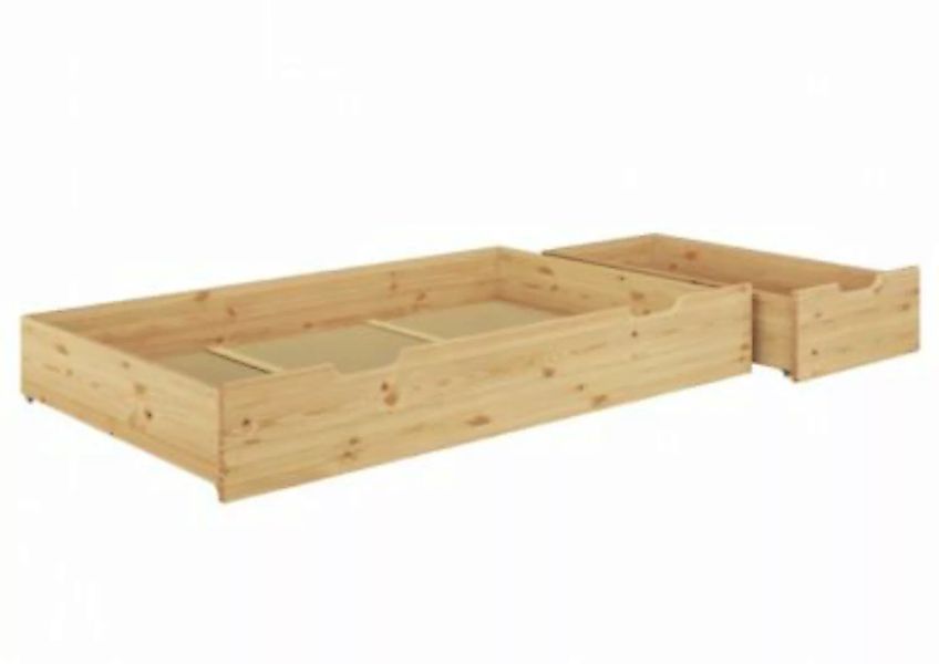 Erst-Holz® Bettkasten unsere Einzelbetten 2-teilig Kiefer massiv natur  Erw günstig online kaufen