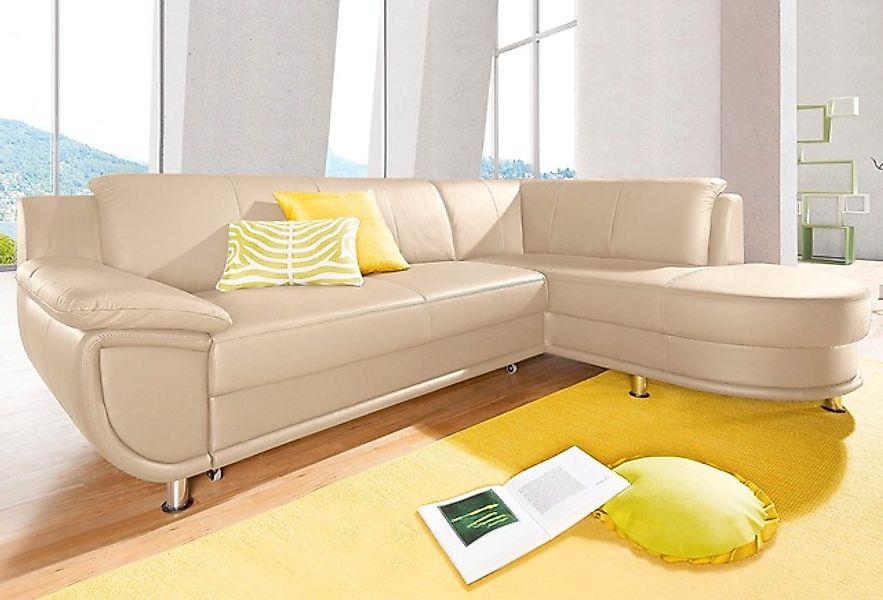 TRENDMANUFAKTUR Ecksofa »Rondo, zeitlos und elegant, OTTOs Choice, bequem, günstig online kaufen