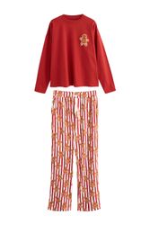 Next Pyjama Langärmeliger Familien-Schlafanzug, Weihnachten (2 günstig online kaufen
