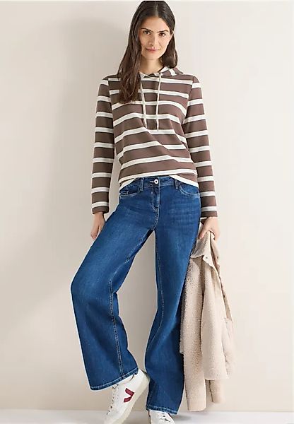 CECIL Gestreiftes Hoodieshirt günstig online kaufen