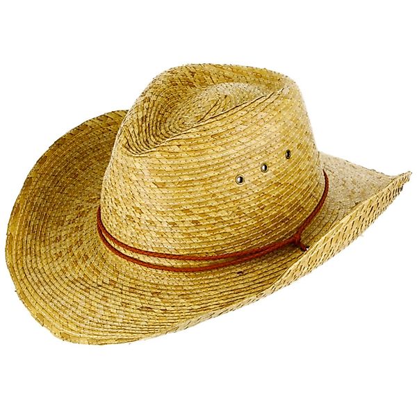 Fiebig Strohhut Western Strohhut mit Kinnband günstig online kaufen