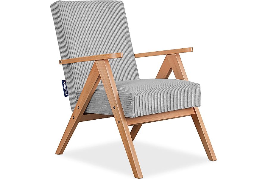 KONSIMO® Cocktailsessel NASET Sessel, Rahmen aus günstig online kaufen