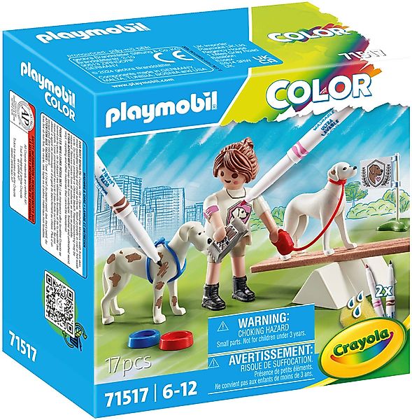Playmobil® Hundetraining (71517), Color Konstruktions-Spielset, (17 günstig online kaufen
