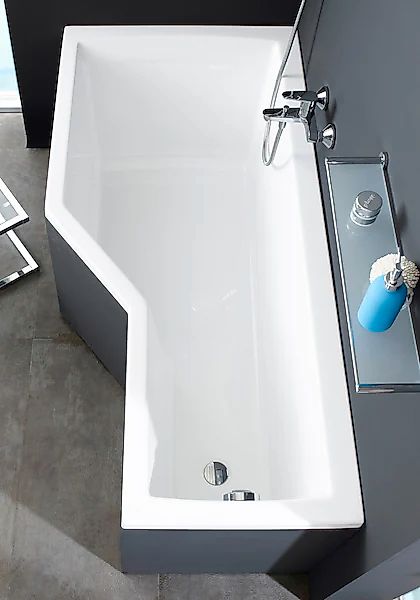 OTTOFOND Badewanne »Cello« Höhe 61 cm mit Wannenträger, Ablaufgarnitur und günstig online kaufen