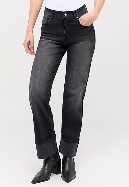 ANGELS Straight-Jeans "LARA TU", mit umgeschlagenem Bein günstig online kaufen