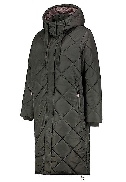SUBLEVEL Steppjacke Damen Mantel mit Kapuze lange Winter Jacke Parka Stehkr günstig online kaufen
