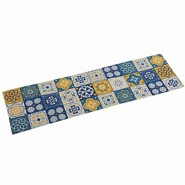 Tischläufer Versa Mosaik Gelb Polyester (44,5 X 0,5 X 154 Cm) günstig online kaufen