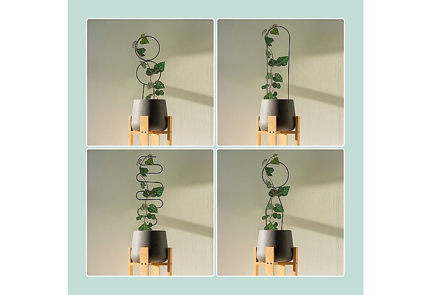 relaxdays Rankhilfe Set geometrische Forme, 8 St., 8er Set, 8er Pack günstig online kaufen