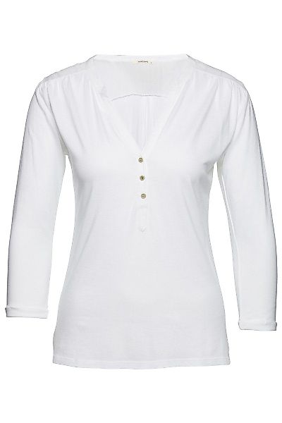 wunderwerk Kurzarmbluse Henley blouse 3/4 m.t. günstig online kaufen