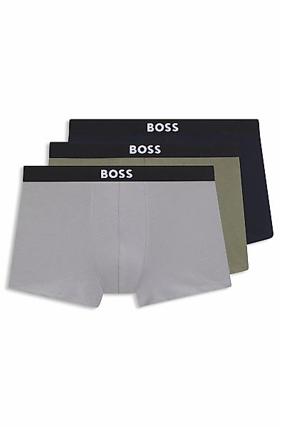 BOSS Trunk "3P Trunk BOSS ONE" mit unifarbenen Bund günstig online kaufen