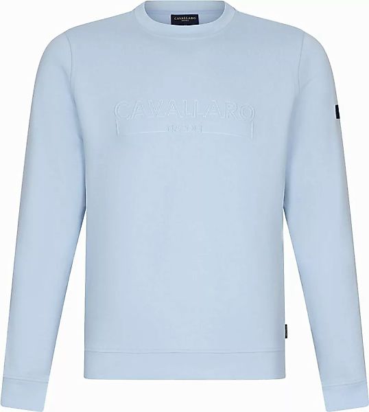 Cavallaro Beciano Sweater Logo Hellblau - Größe XXL günstig online kaufen