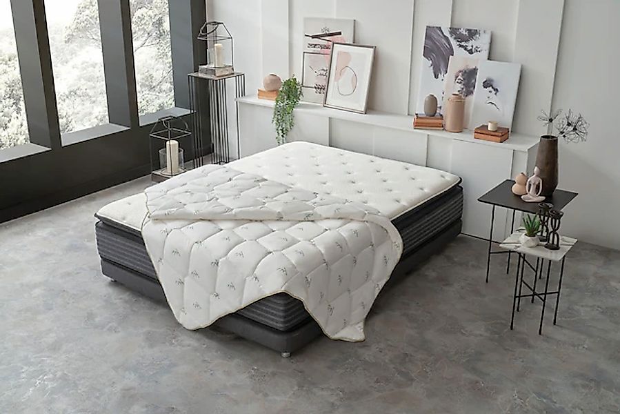 Yatas Bedding Kunstfaserbettdecke »Bambus Majestät, Bettdecke 135x200 cm & günstig online kaufen