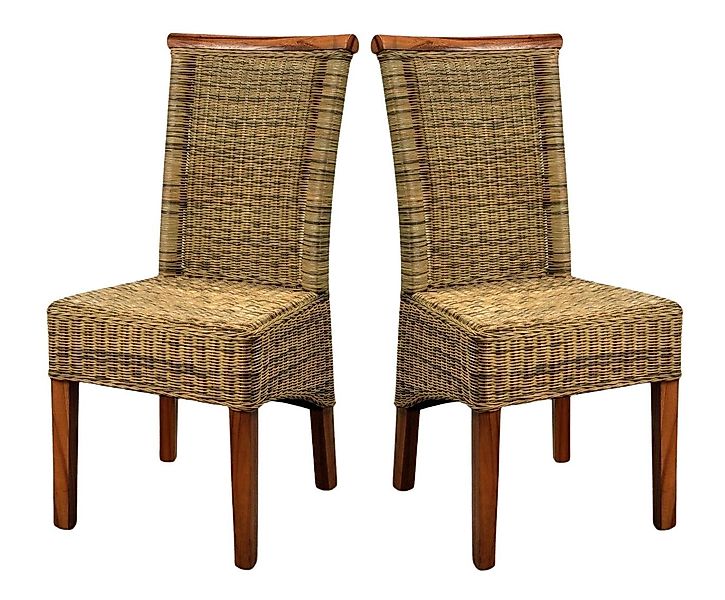 WOLF MÖBEL Esszimmerstuhl Rattan Korbstuhl Perth günstig online kaufen