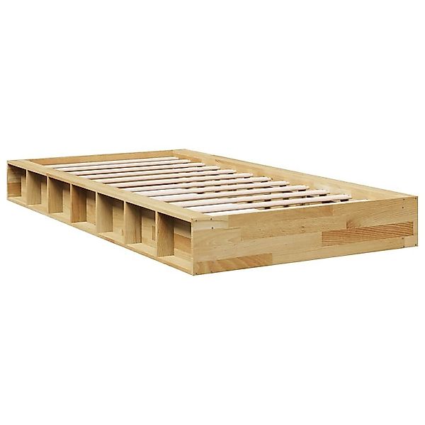 vidaXL Bett Massivholzbett ohne Matratze 90x200 günstig online kaufen