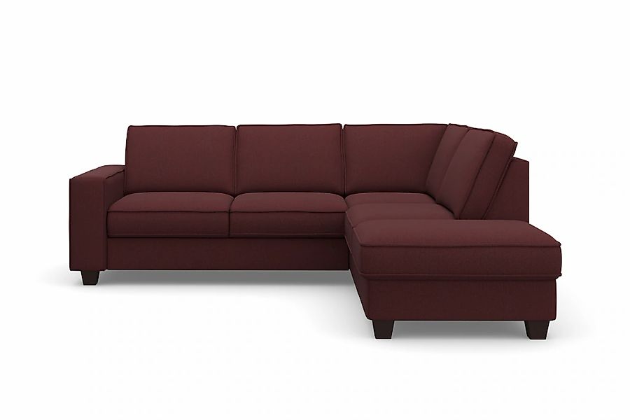 Home affaire Ecksofa "County L-Form" wahlweise Ottomane links oder rechts, günstig online kaufen