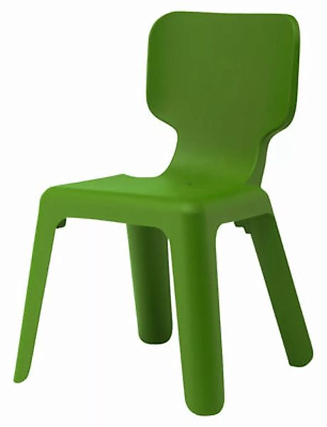Kinderstuhl Alma plastikmaterial grün - Magis - Grün günstig online kaufen